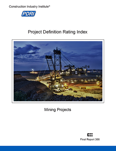 Project Definition Rating Index: Mining Projects