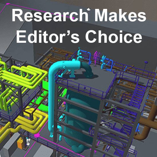 Research Makes Editor's Choice